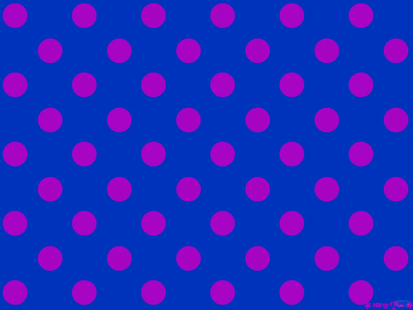 荧光系波点平板壁纸🫟