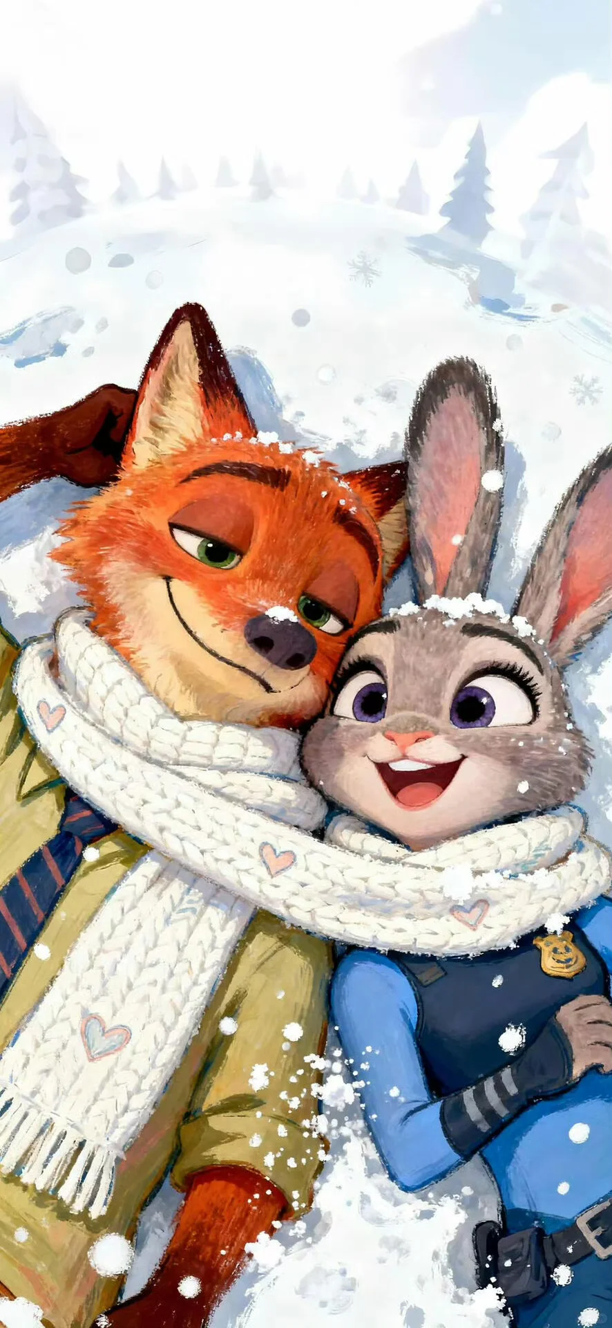 是谁还没有疯狂动物城壁纸？！