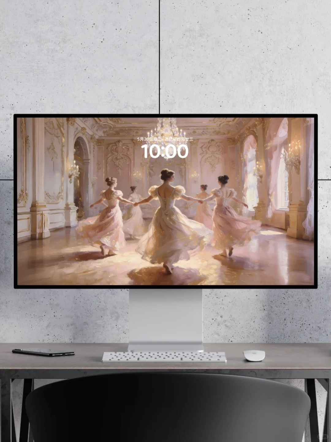 粉金交织梦境舞厅 | 壁纸