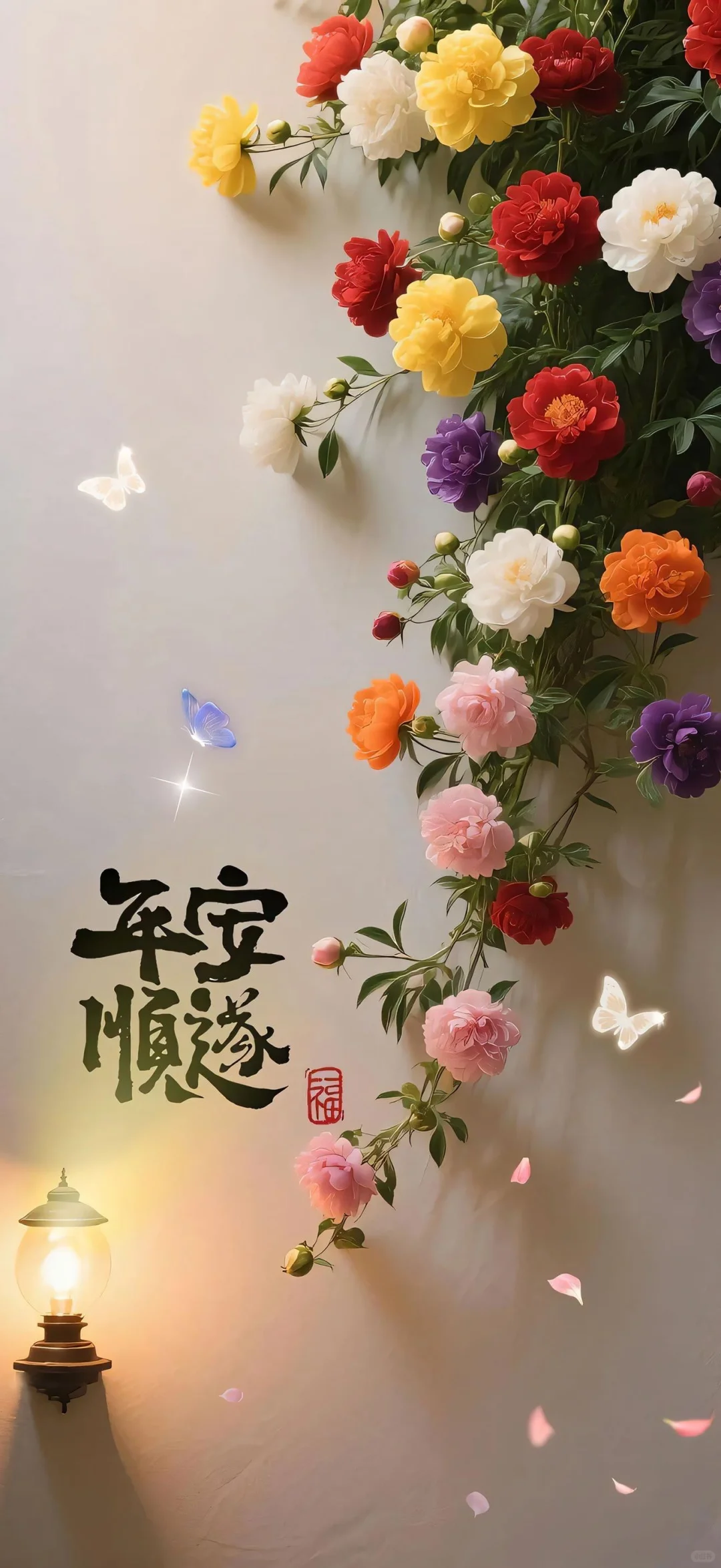 💐一路繁花 | 治愈系图文壁纸，美到犯规