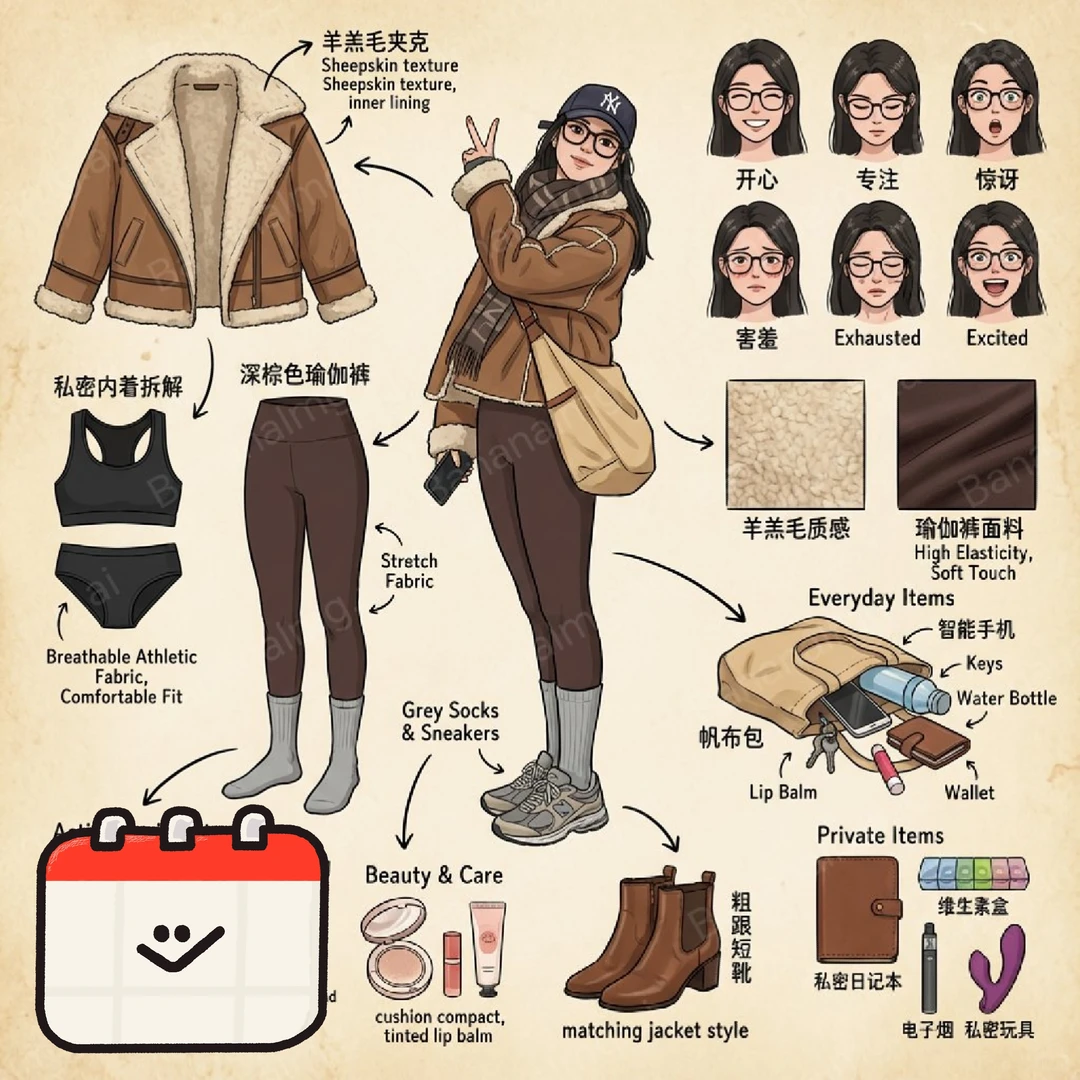 AI 穿搭拆解升级款，个性搭配