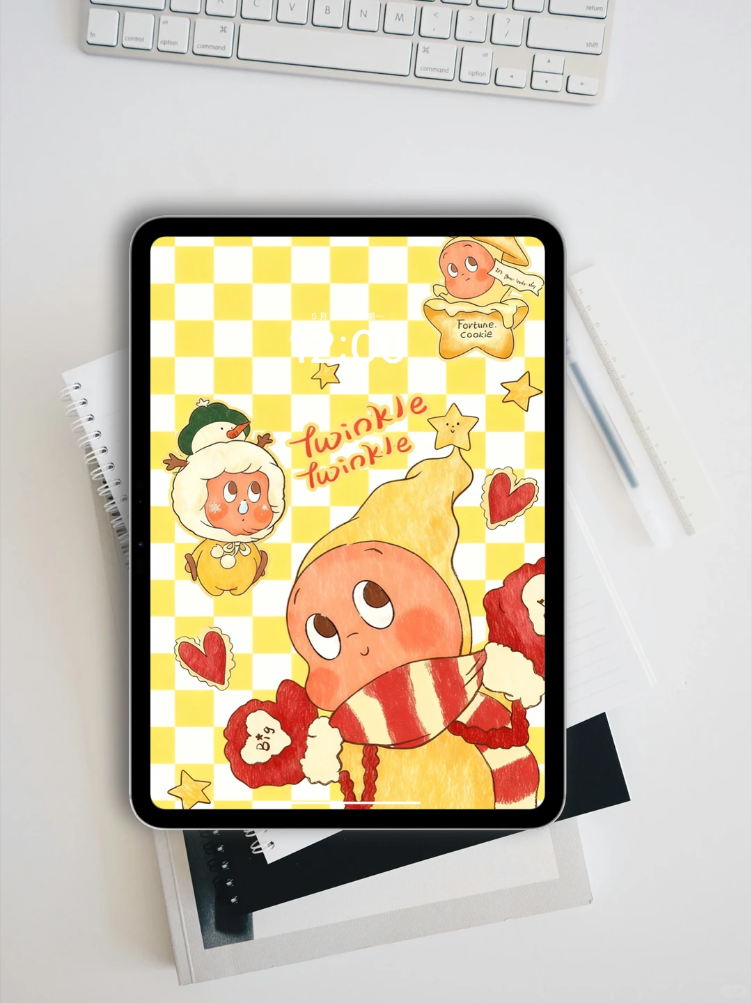 被这星星人壁纸戳中！坏心情直接被揉没✨