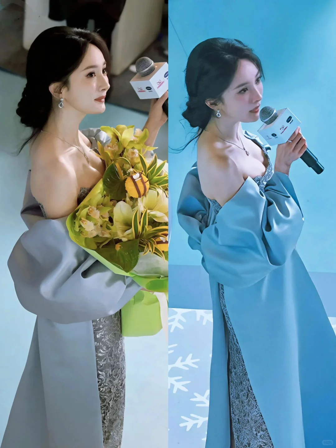 和杨幂对视的那一刻是不是仿佛看到天仙下凡