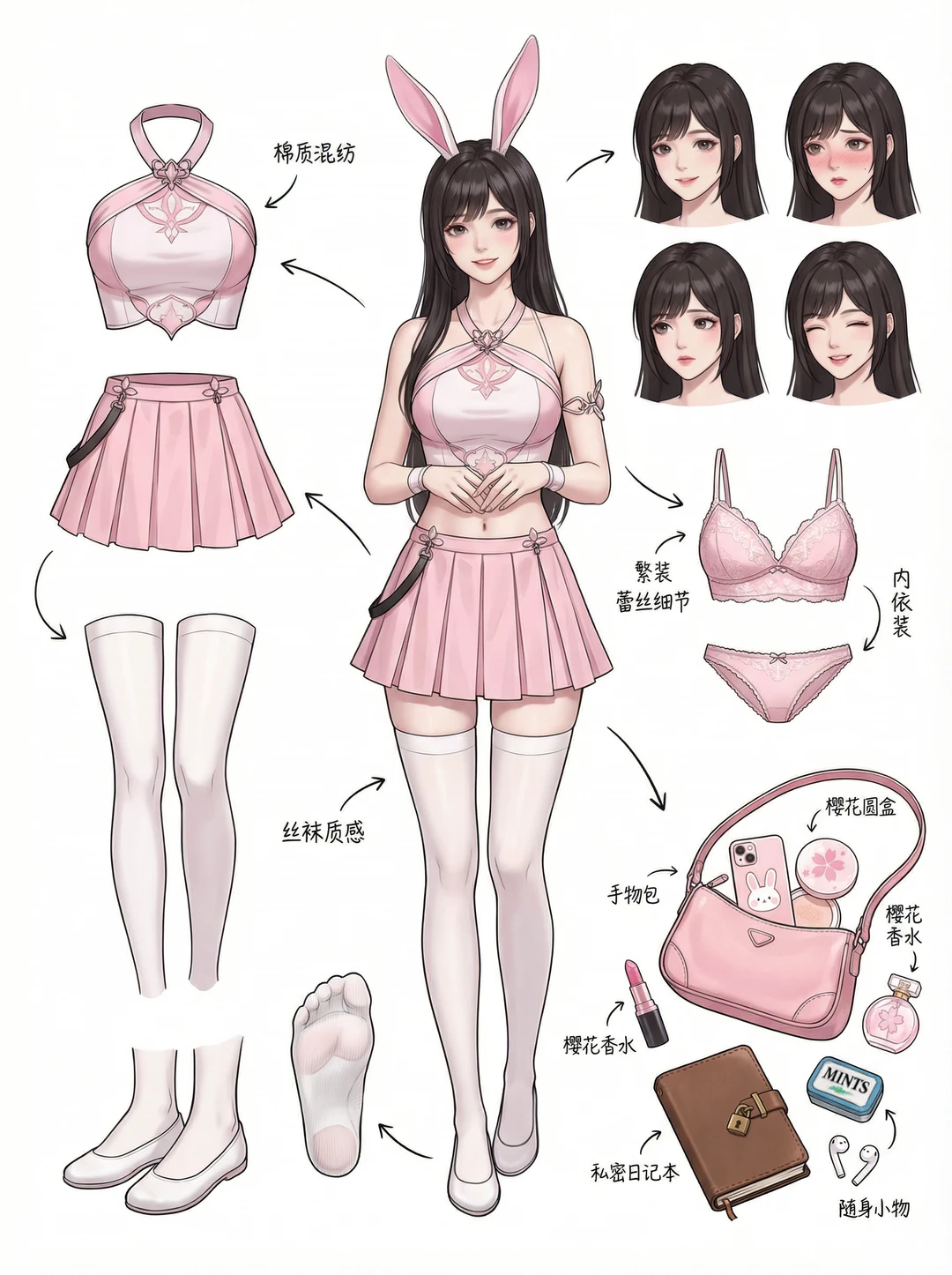 国漫角色像素拆解来看看