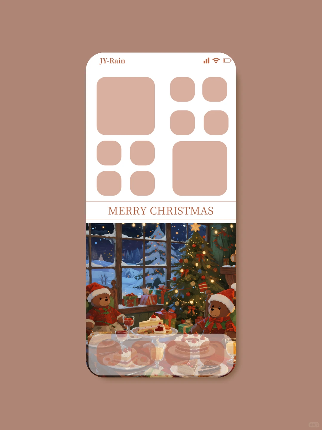 圣诞小聚|圣诞系列壁纸！！！（102）