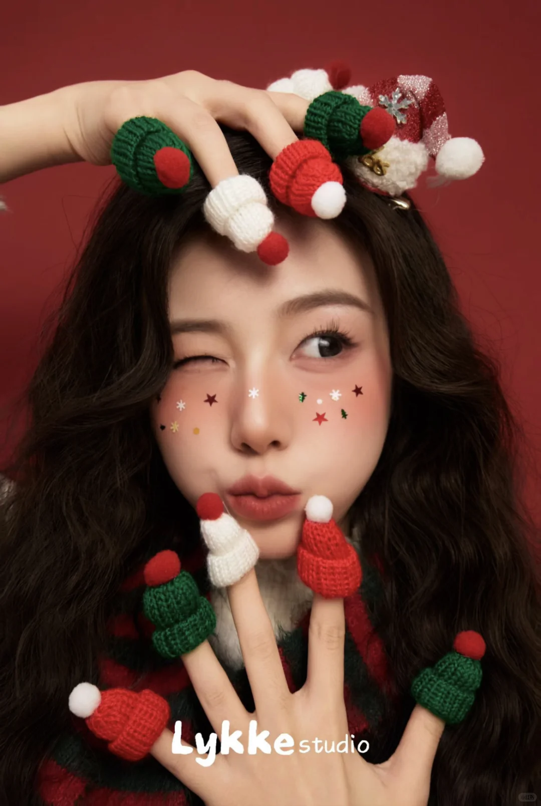 让我看看谁还没有预制圣诞照🎄