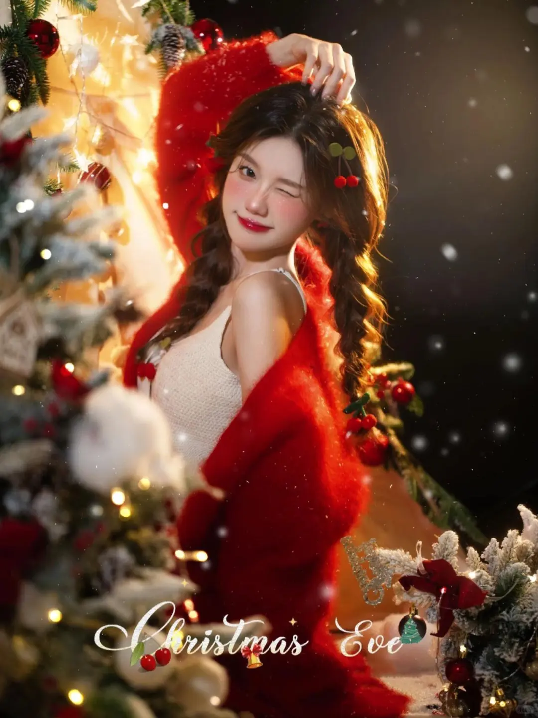 欢迎参加我的圣诞晚会🎄🍎昆明圣诞写真