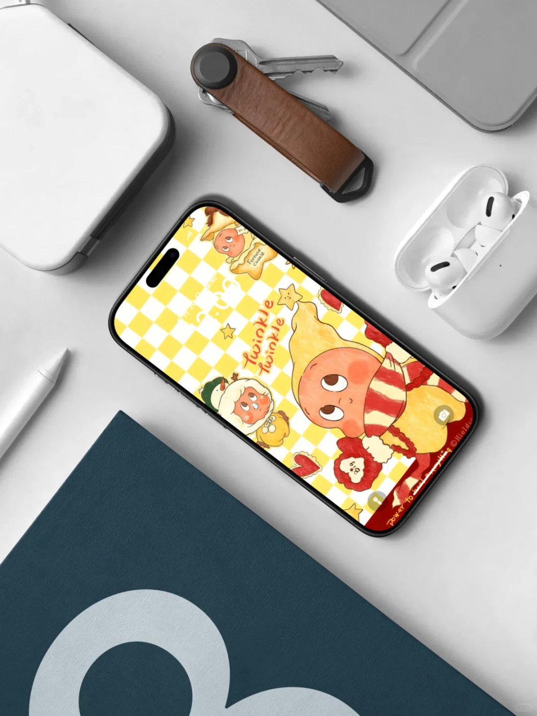 被这星星人壁纸戳中！坏心情直接被揉没✨