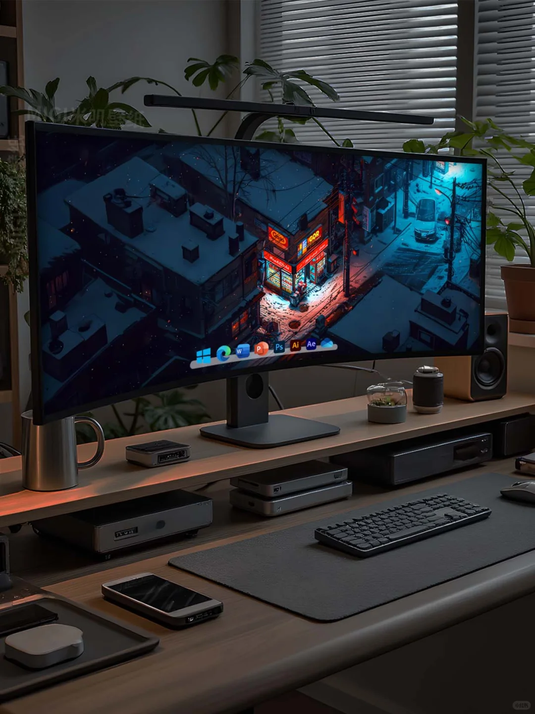 壁纸 | 雪夜霓虹 | 247