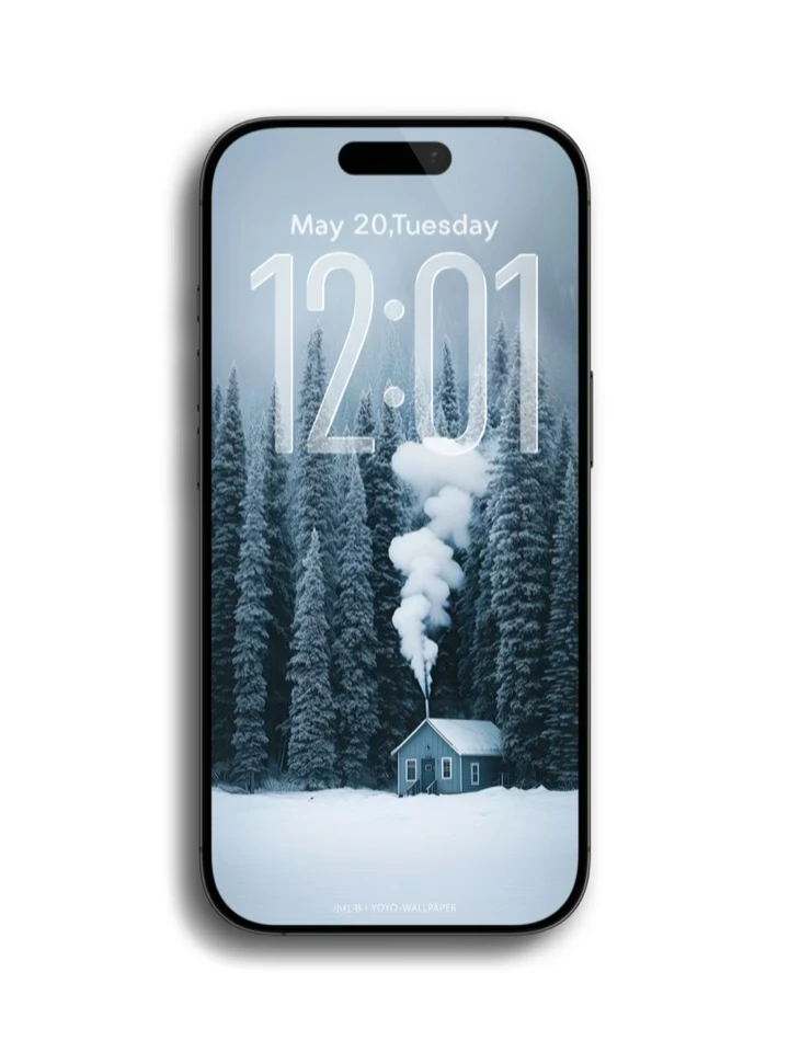 170 | 风景动态壁纸 | 雪林小屋