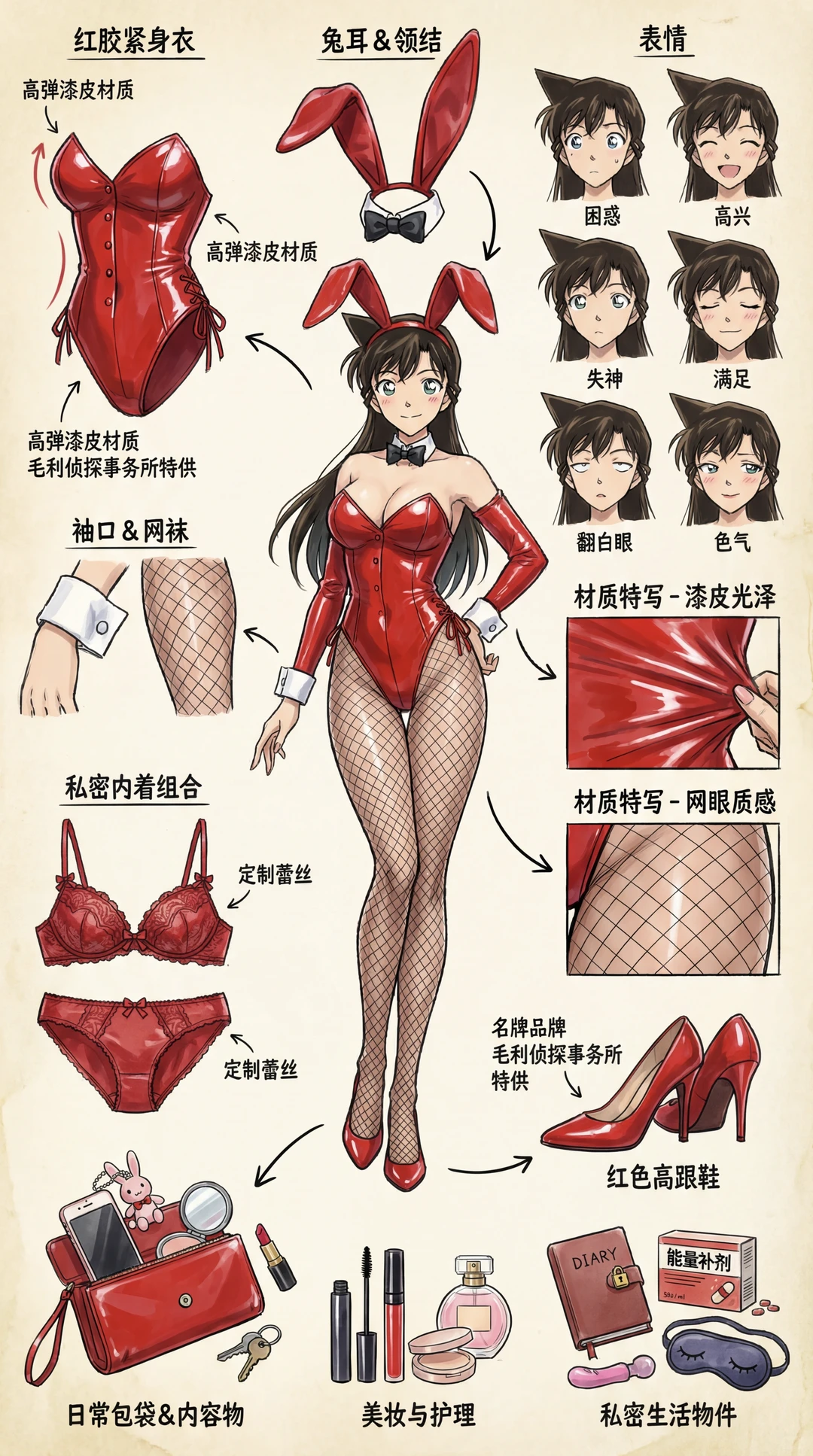 毛利兰•穿搭拆解•AI