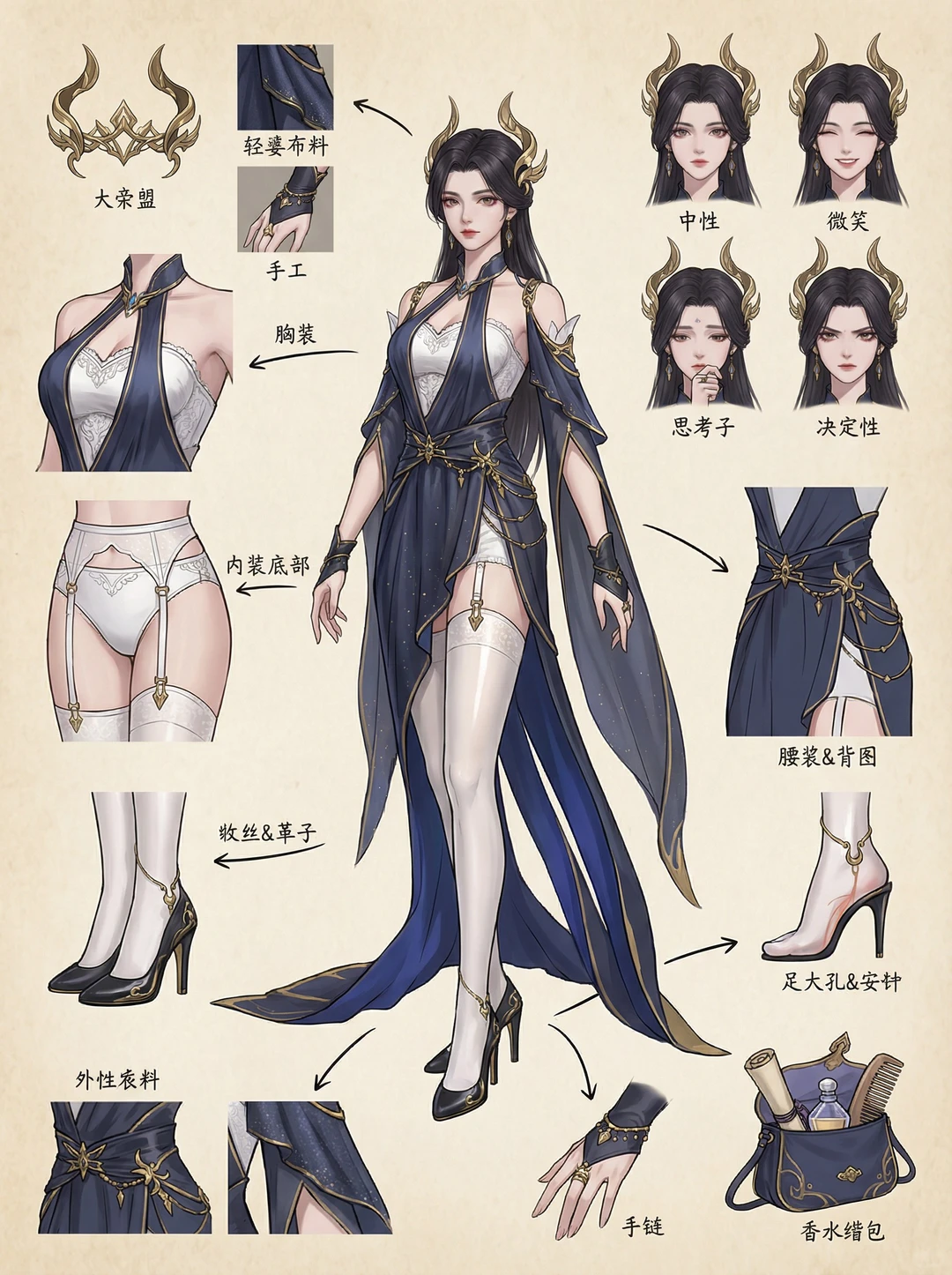 《斗破苍穹》曹颖角色拆解（附提示词）