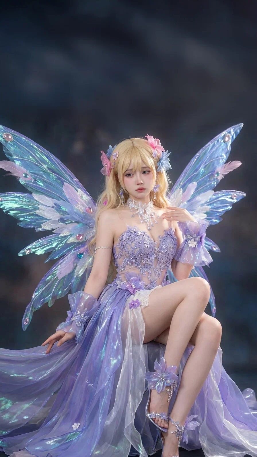 【AI】蝴蝶少女