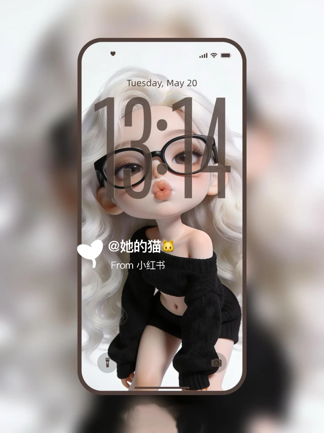 𝒔𝒉𝒂𝒓𝒆 | ios26全屏景深壁纸 |♥