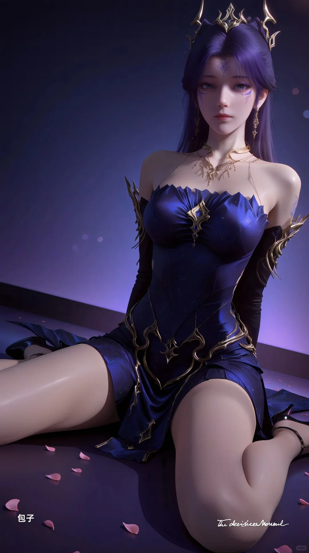 国漫女神＃梦可儿＃黑化