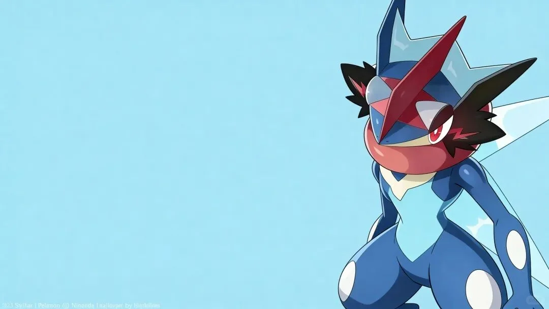 宝可梦壁纸｜甲贺忍蛙