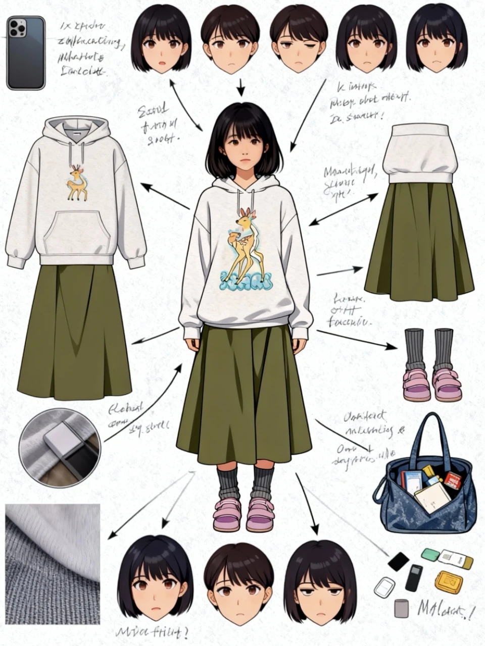 ai分享一件穿搭～