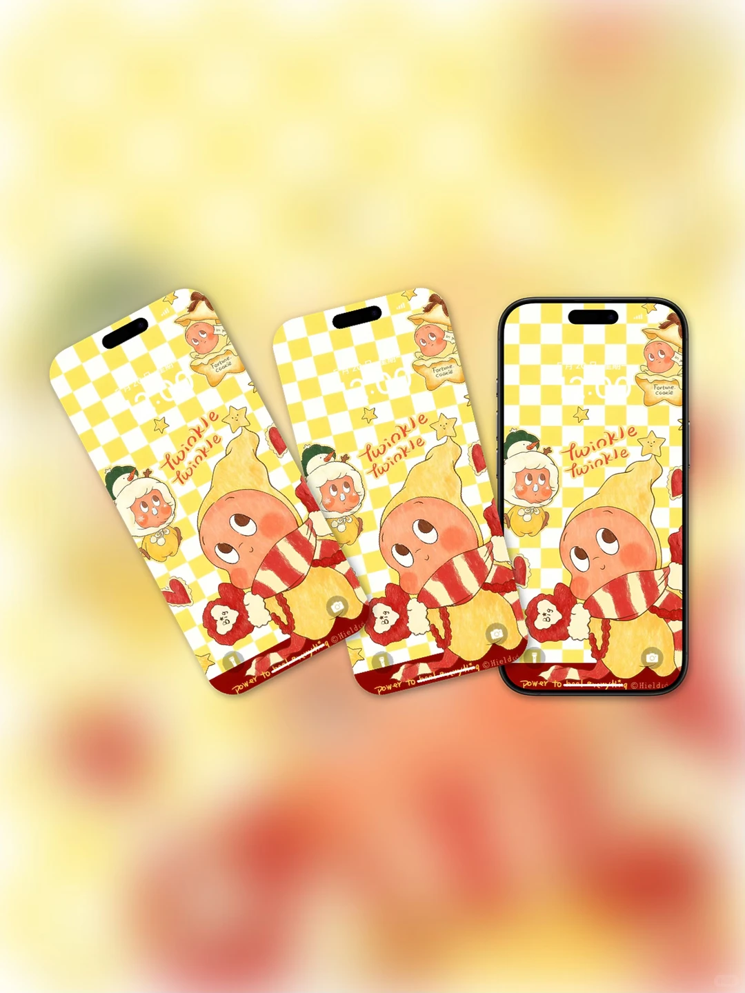 被这星星人壁纸戳中！坏心情直接被揉没✨