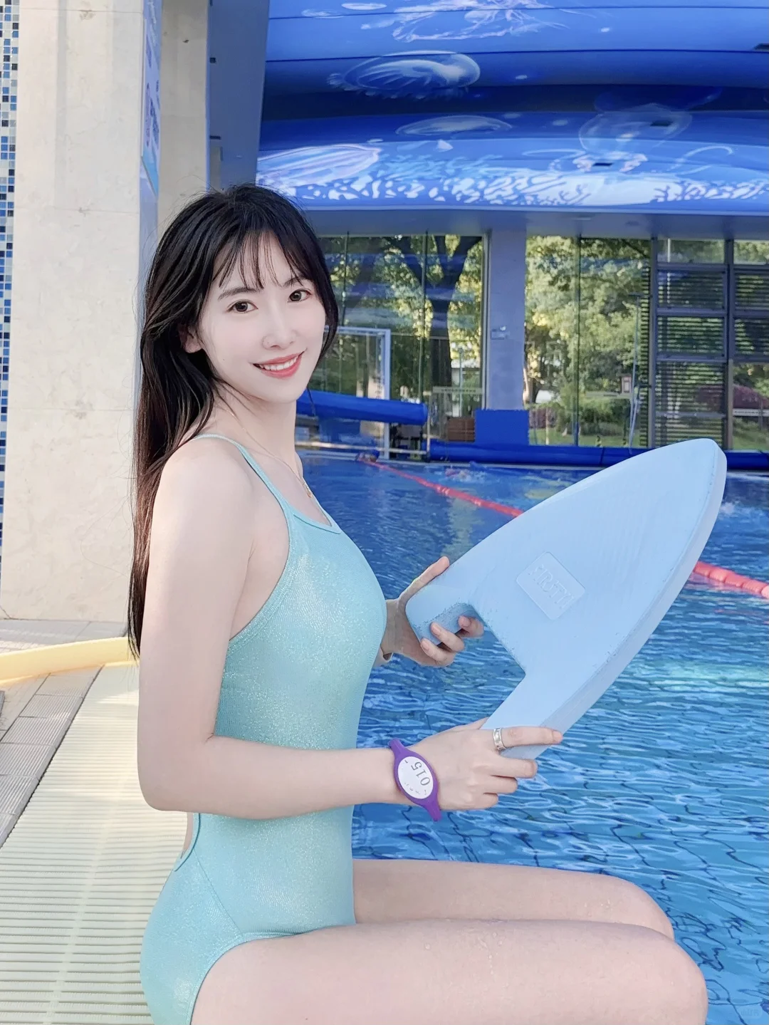 蓝精灵🧚如果你在泳池遇见我🩵