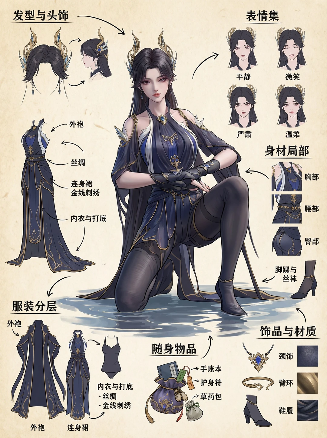 《斗破苍穹》曹颖角色拆解（附提示词）