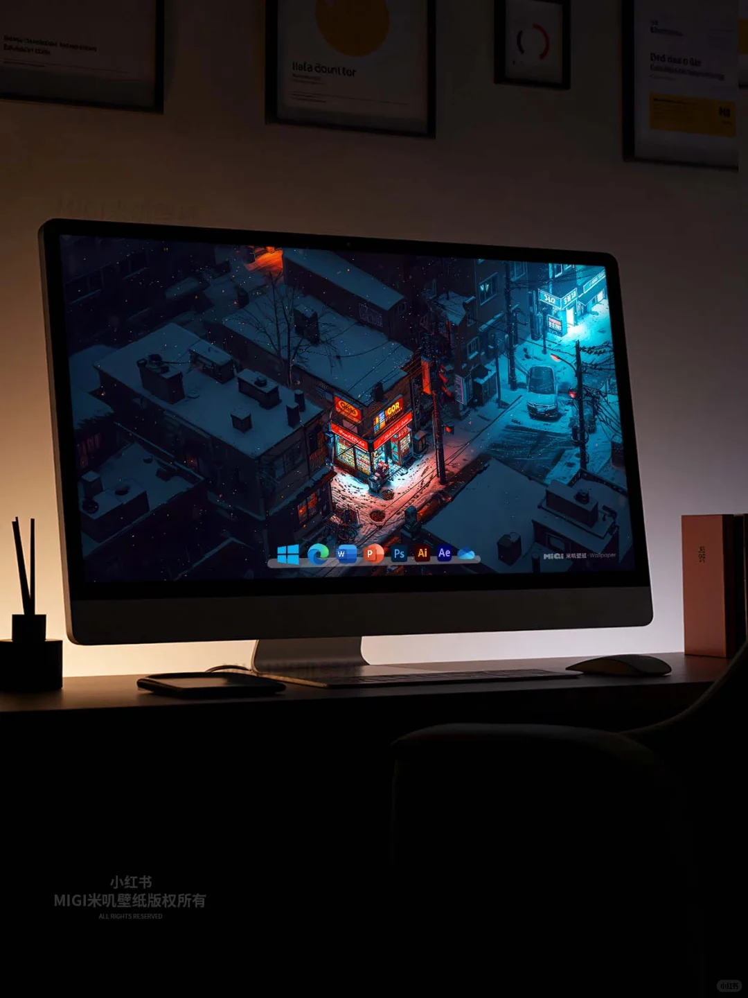 壁纸 | 雪夜霓虹 | 247