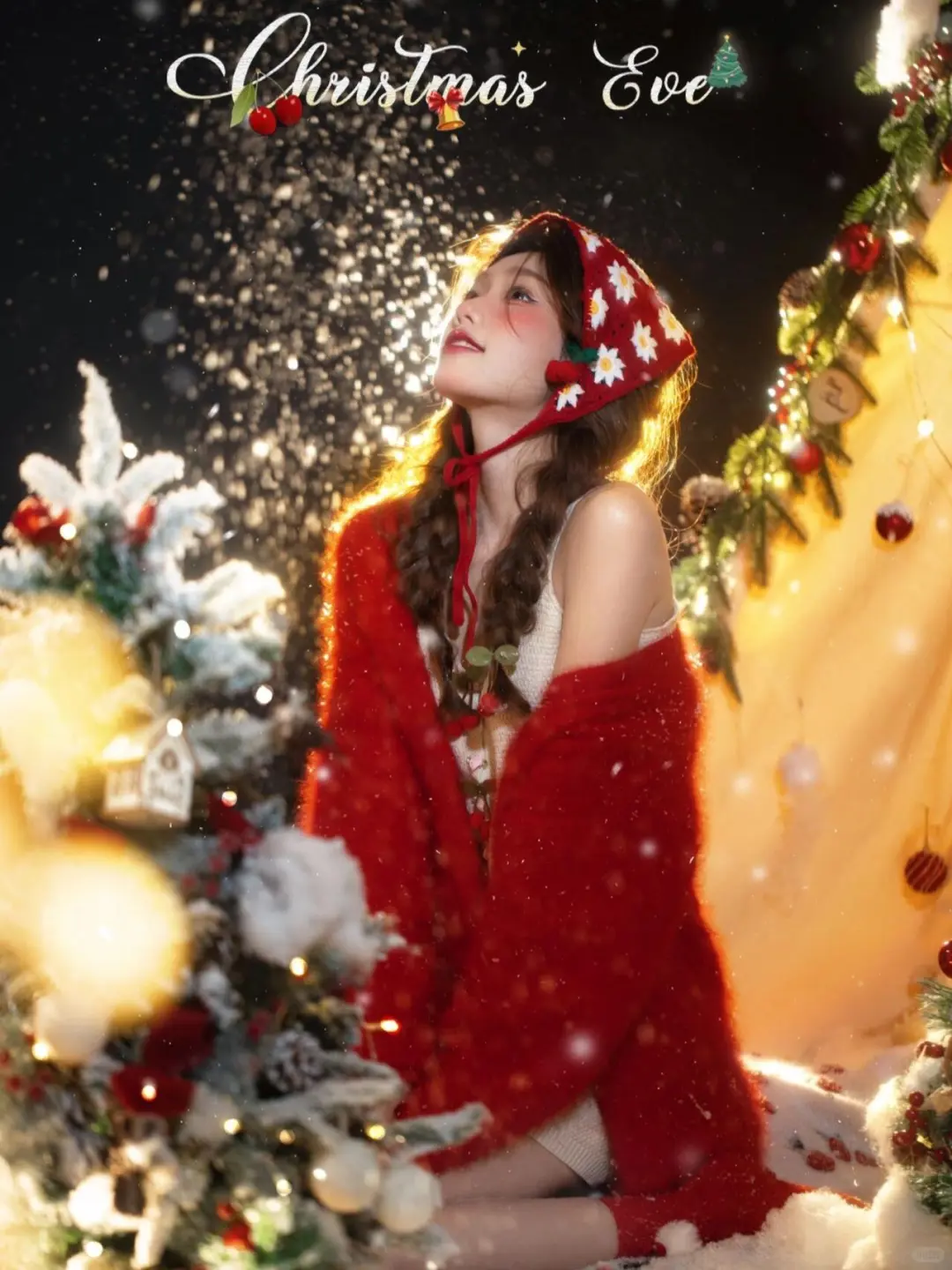 欢迎参加我的圣诞晚会🎄🍎昆明圣诞写真