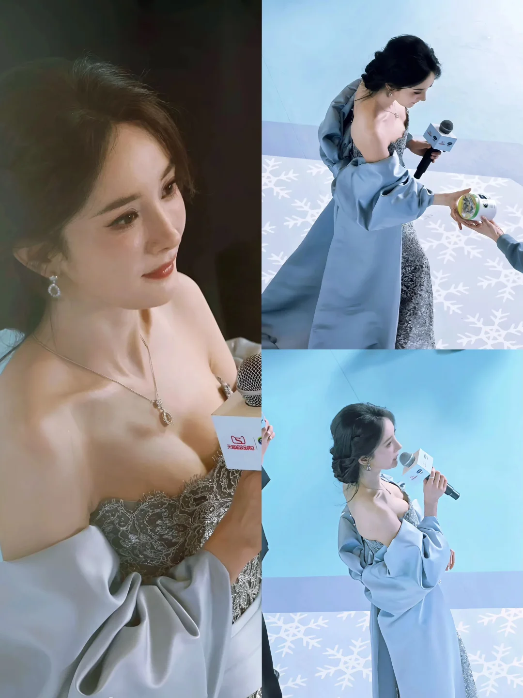 和杨幂对视的那一刻是不是仿佛看到天仙下凡