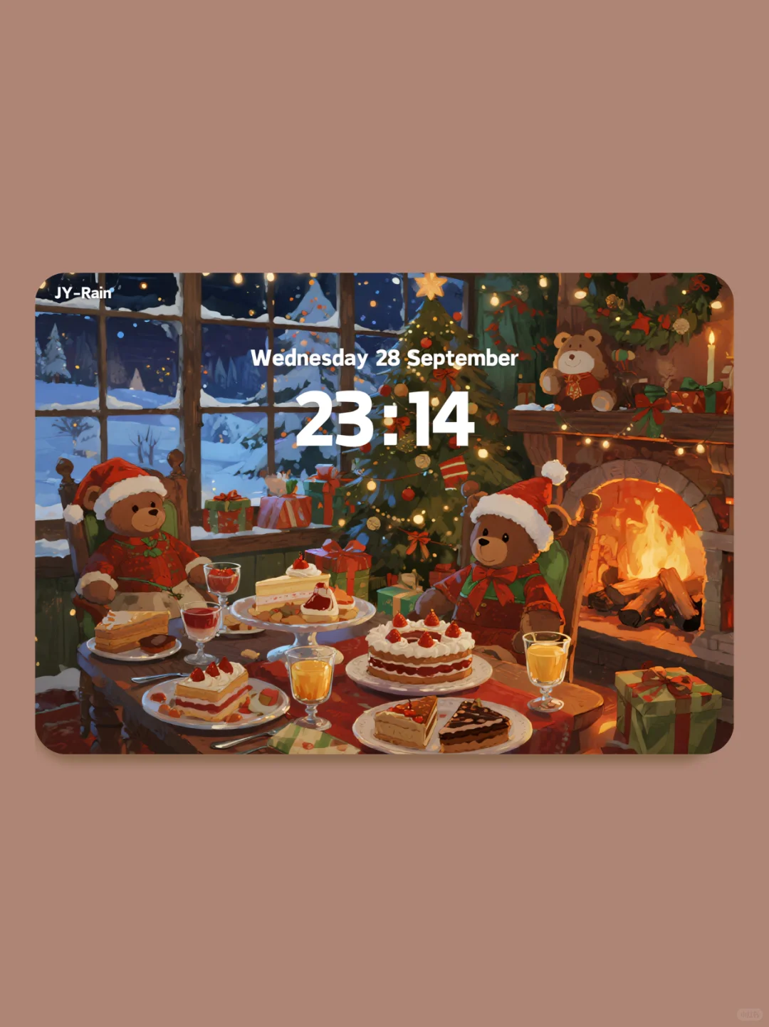 圣诞小聚|圣诞系列壁纸！！！（102）