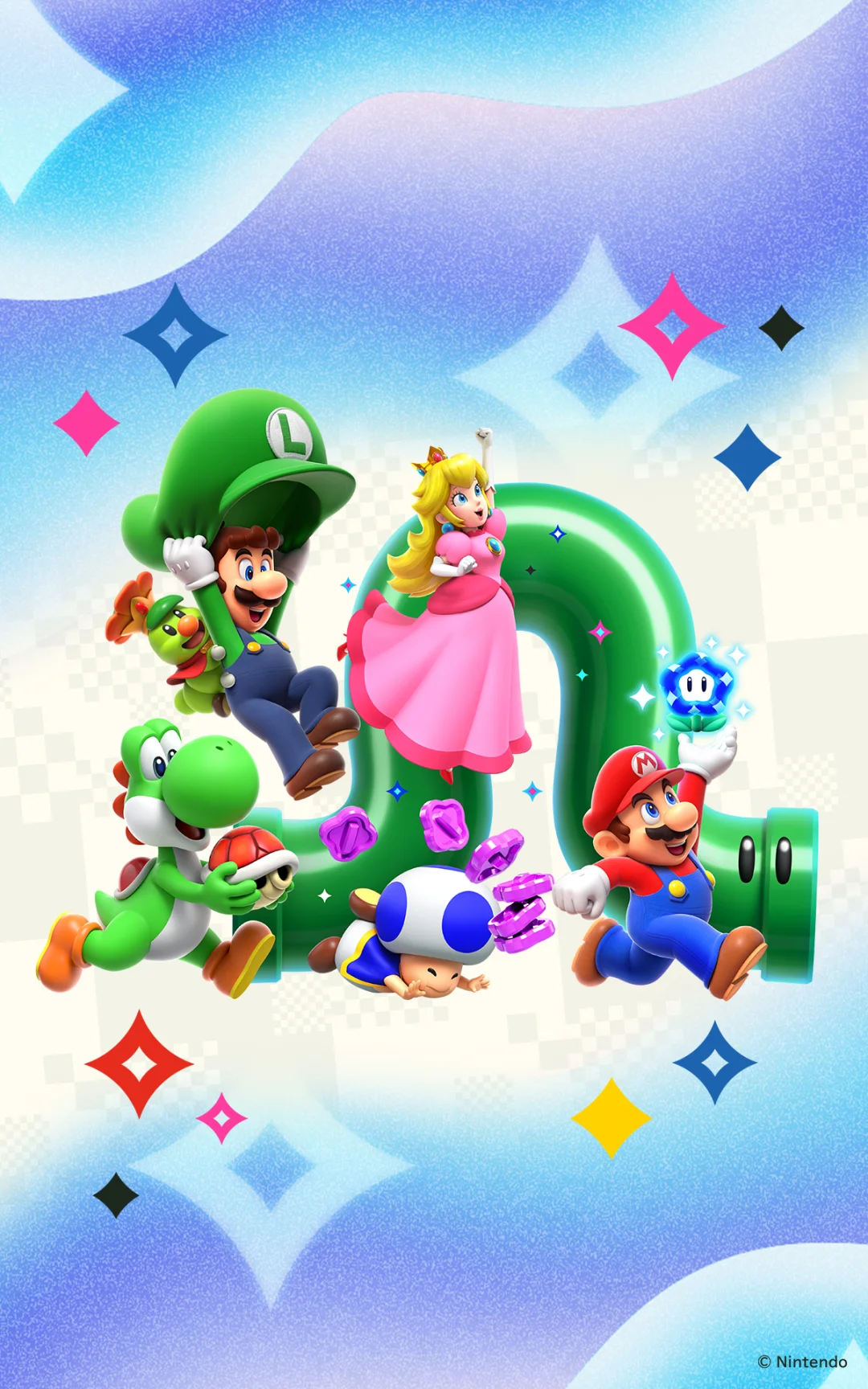 任天堂2024年会员生日壁纸（上）