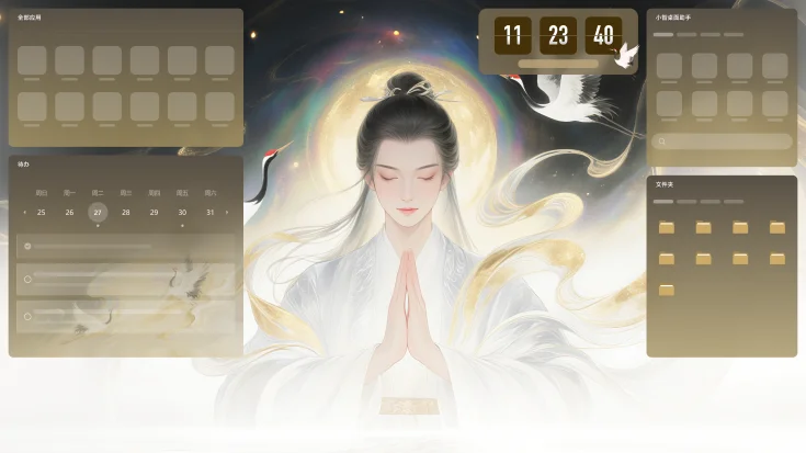 太好看了吧，这个桌面壁纸好绝！