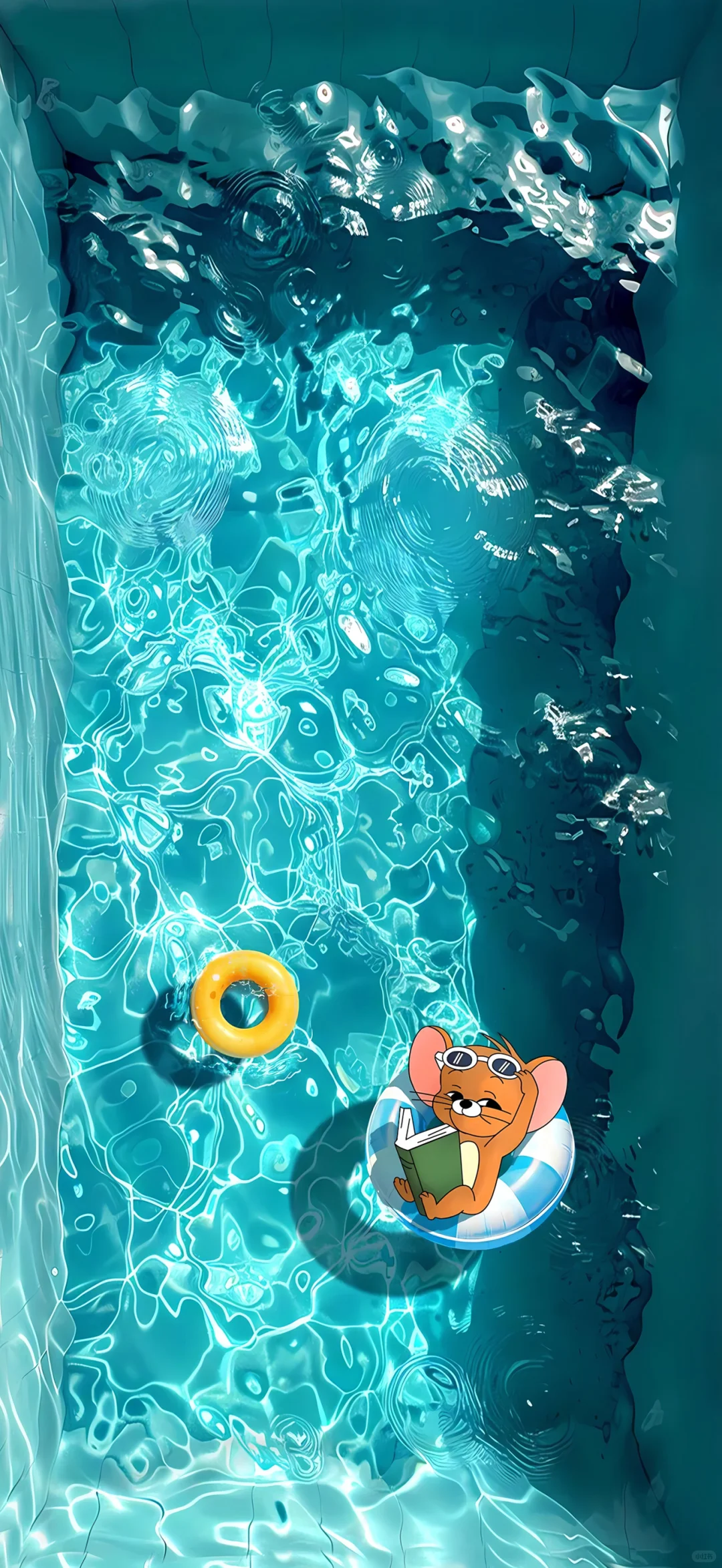 水池里的Tom and Jerry