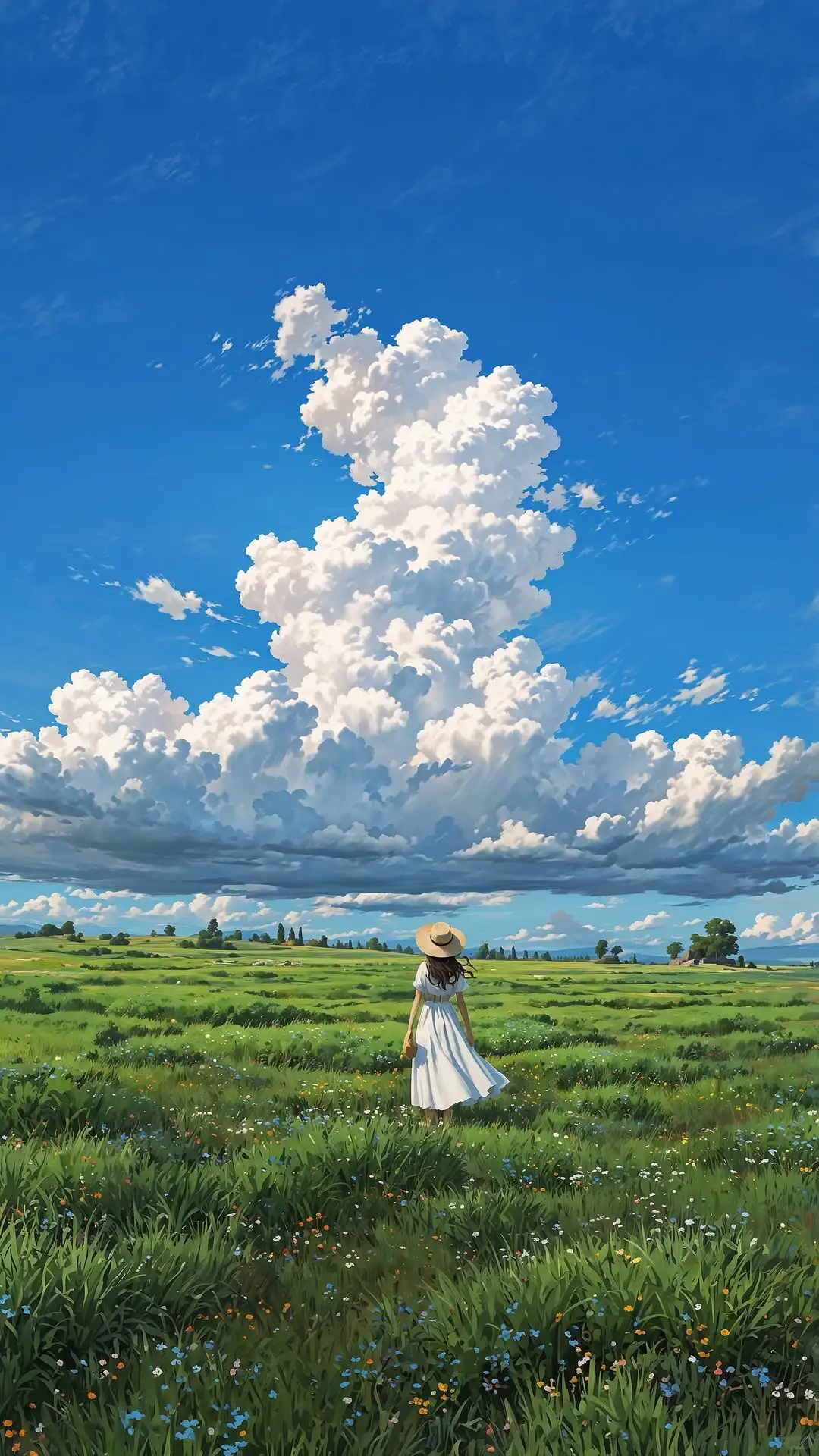 很治愈的漫画场景壁纸，高清壁纸