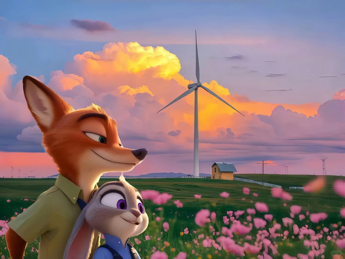 疯狂动物城裸眼3D景深iPad壁纸🦊