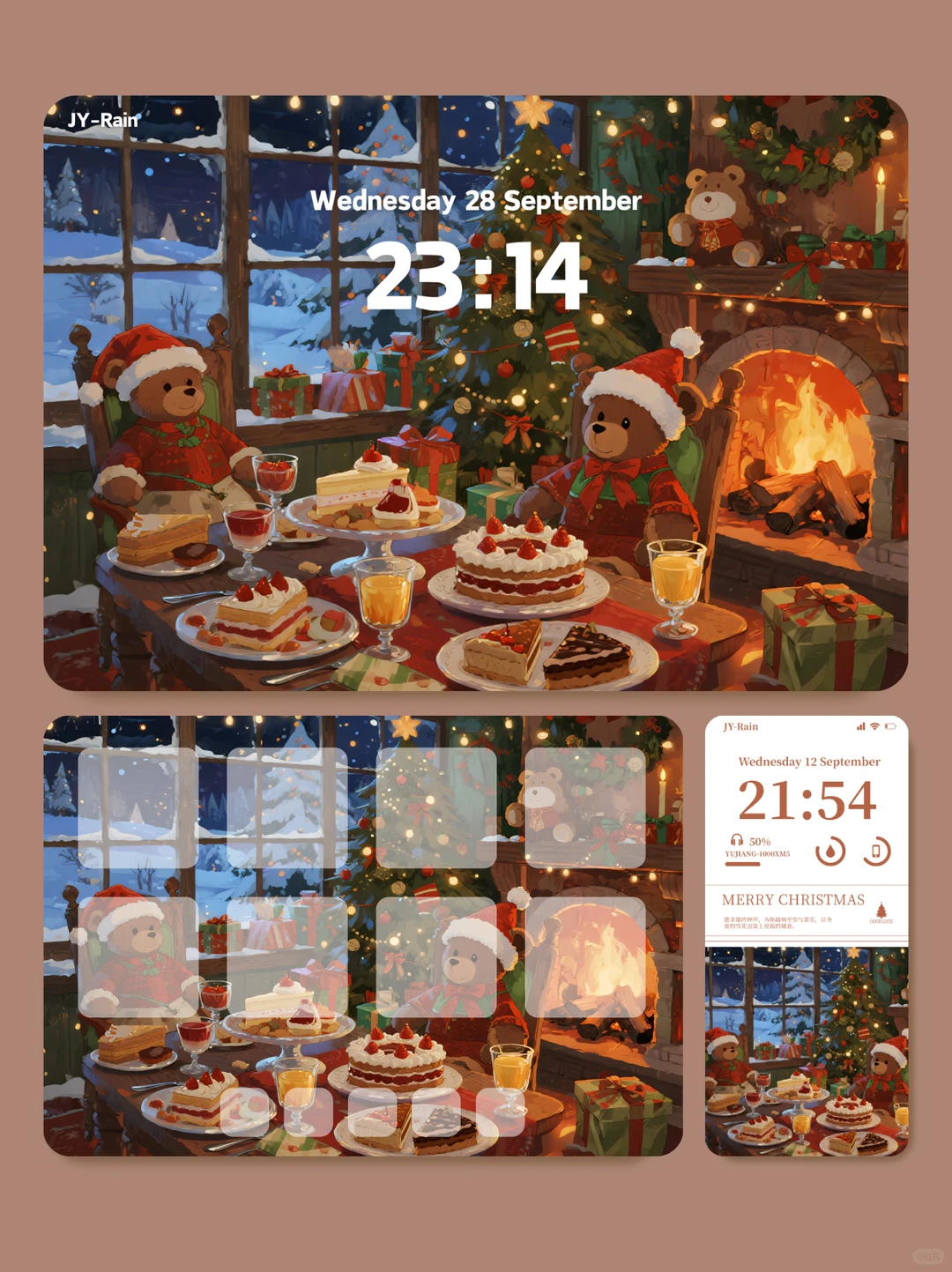圣诞小聚|圣诞系列壁纸！！！（102）