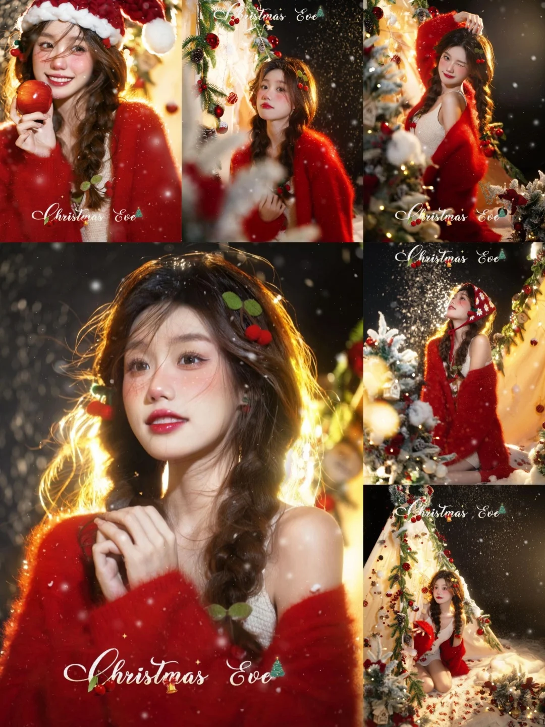 欢迎参加我的圣诞晚会🎄🍎昆明圣诞写真