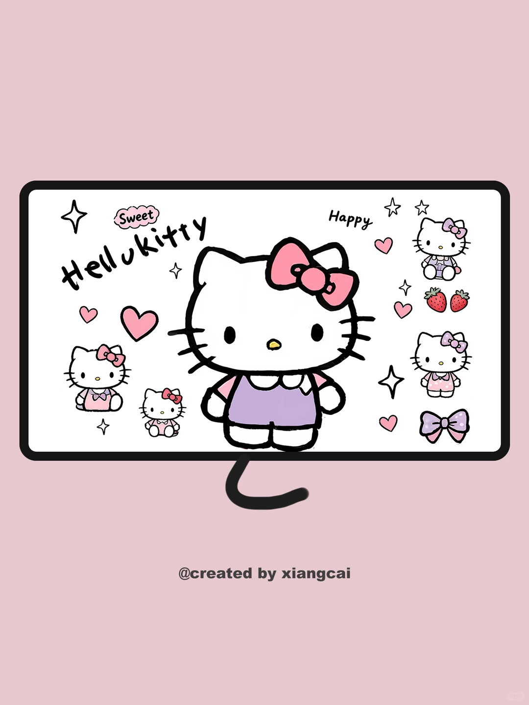 12 电脑壁纸 - HelloKitty高清可爱壁纸