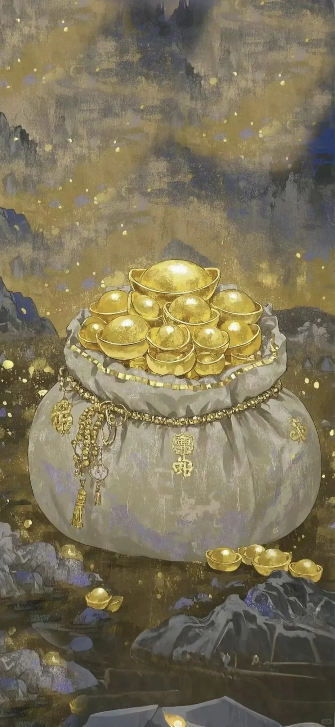 见者好运，招财壁纸系列