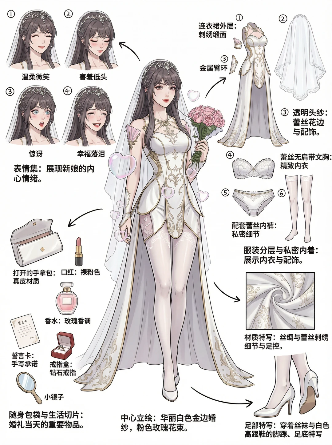 当小舞穿上婚纱🥰