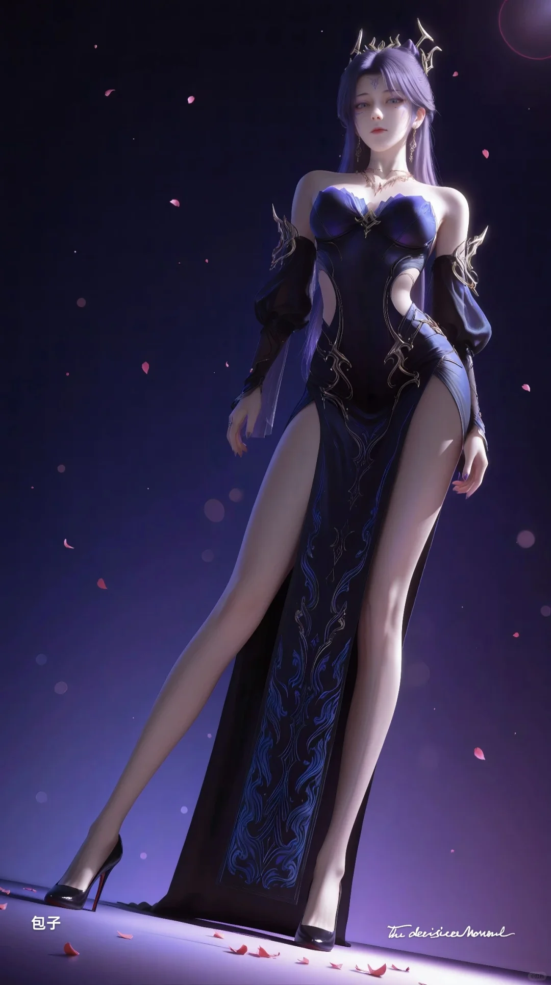 国漫女神＃梦可儿＃黑化