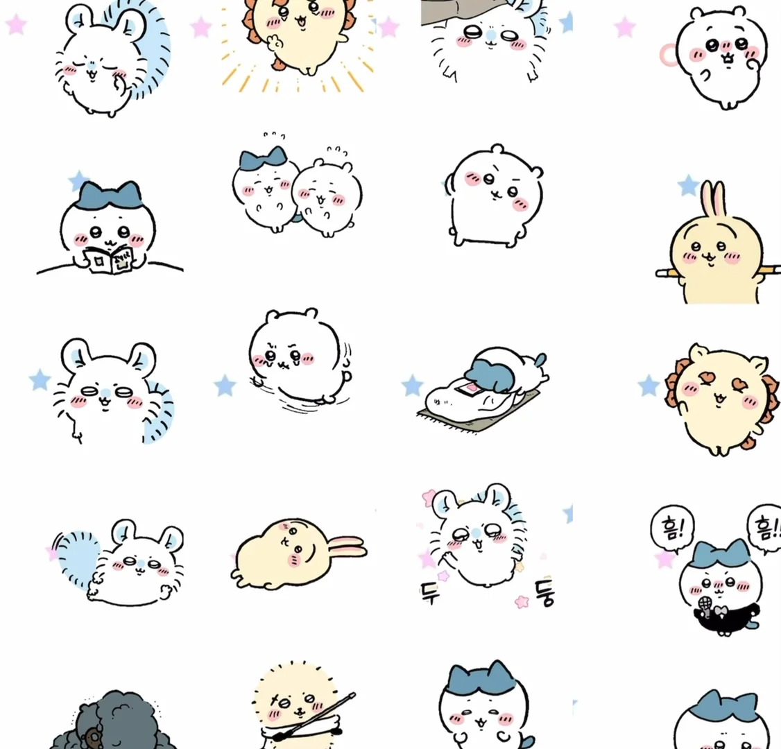 超萌chiikawa动态表情包！