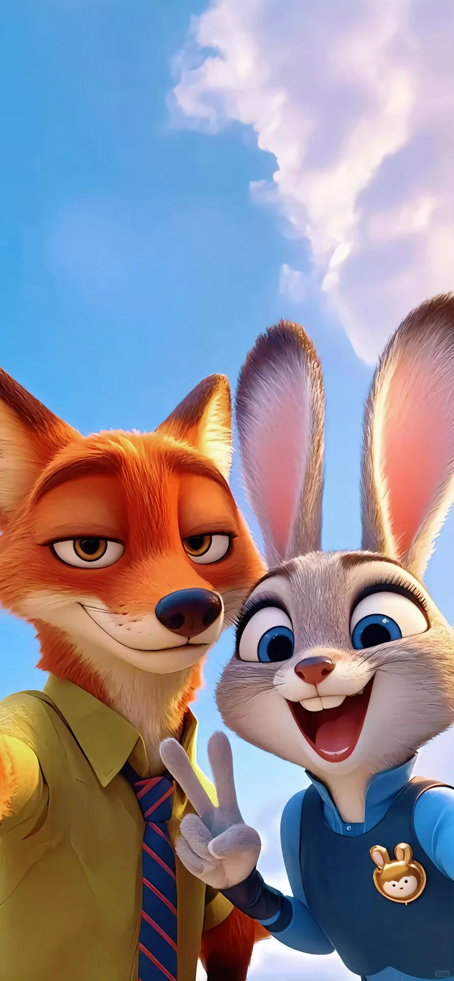 是谁还没有疯狂动物城壁纸？！