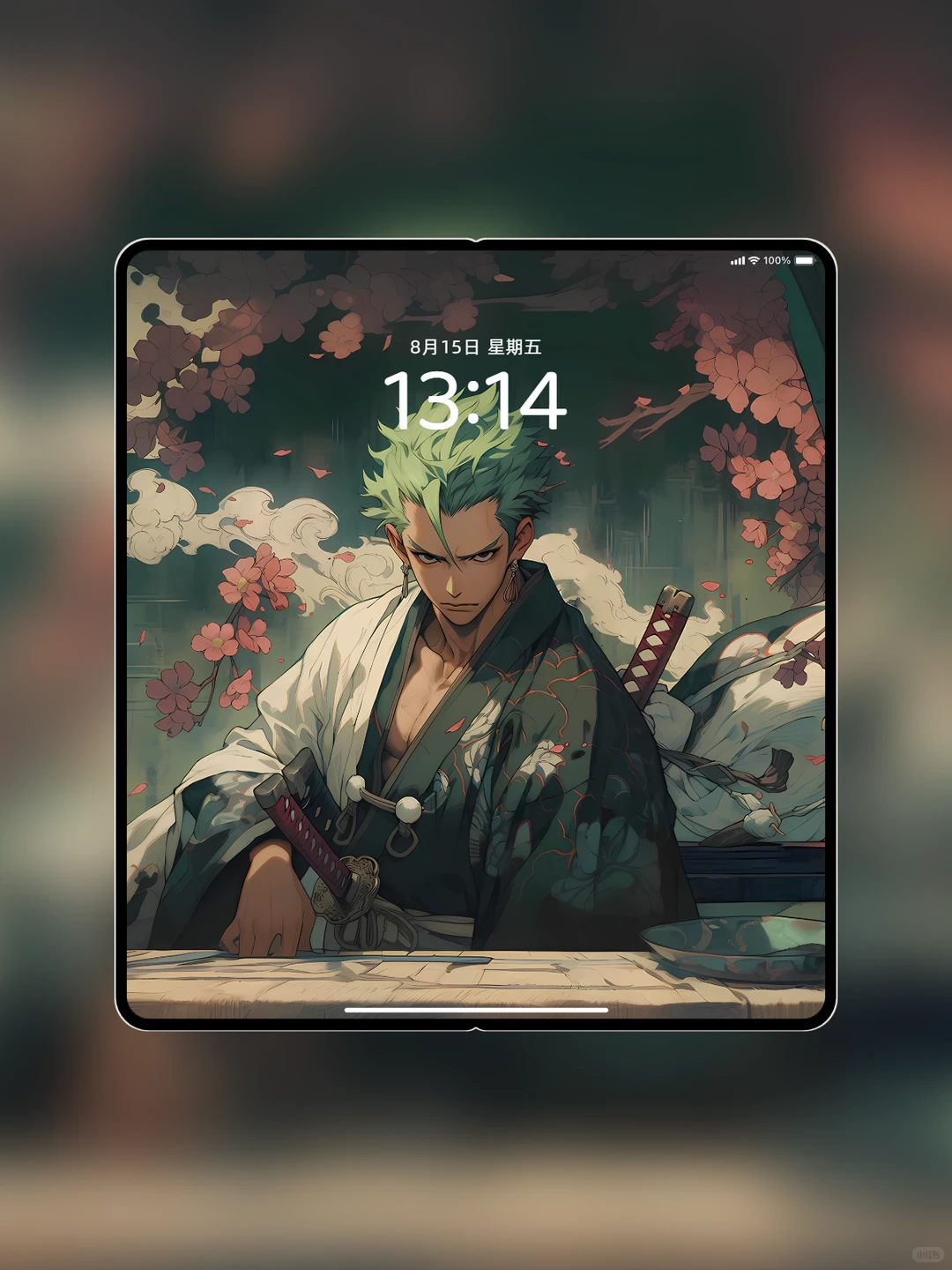 海贼王壁纸 | 忧郁的索隆4K高清手机壁纸