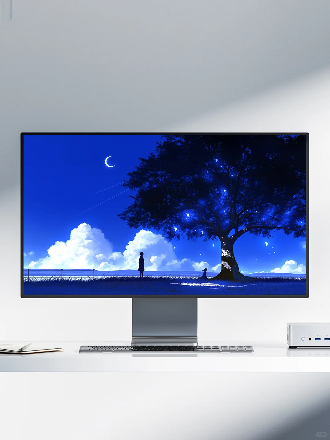 N0.0275丨蓝夜星愿丨蓝色系氛围感壁纸！