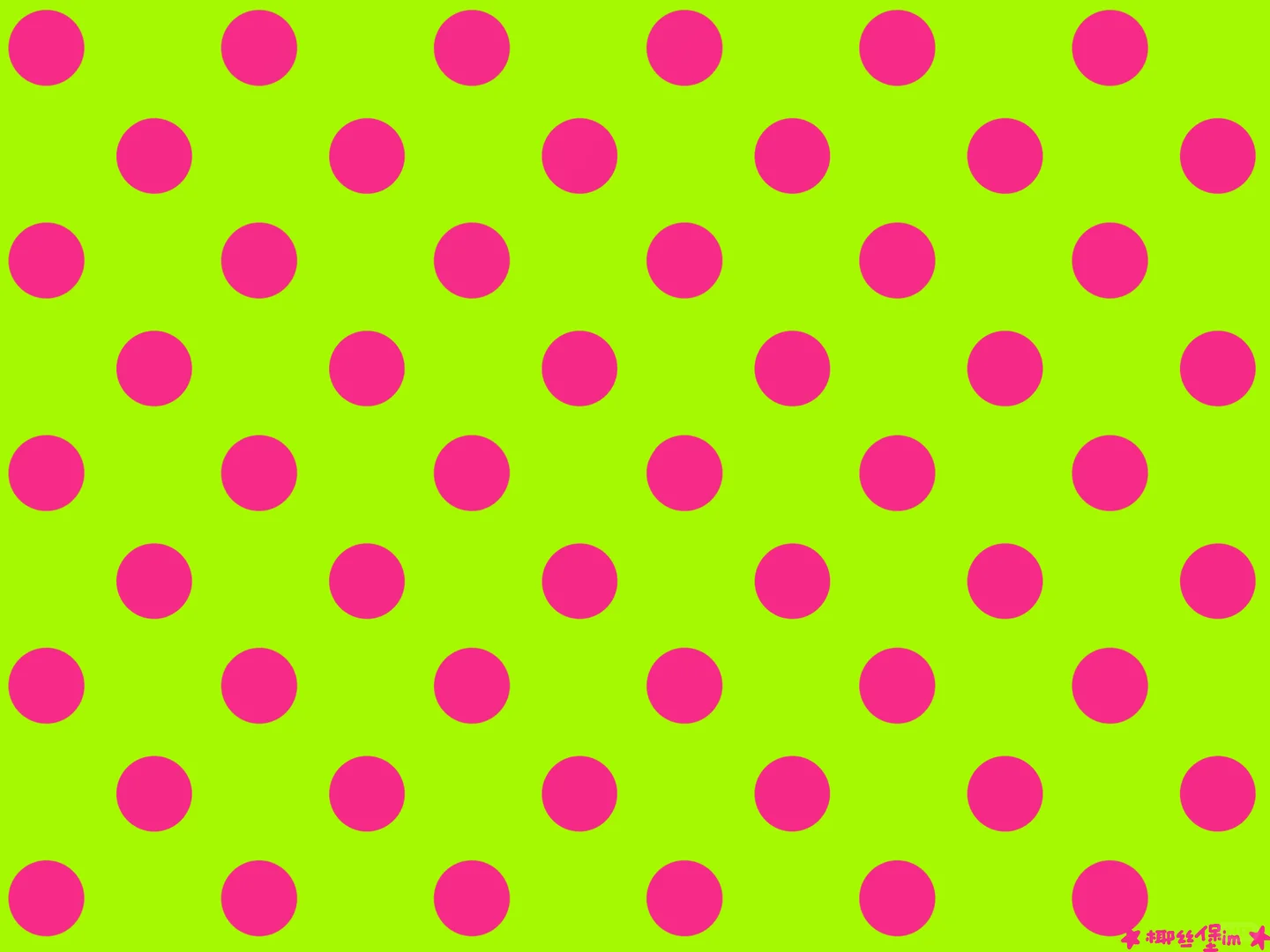 荧光系波点平板壁纸🫟