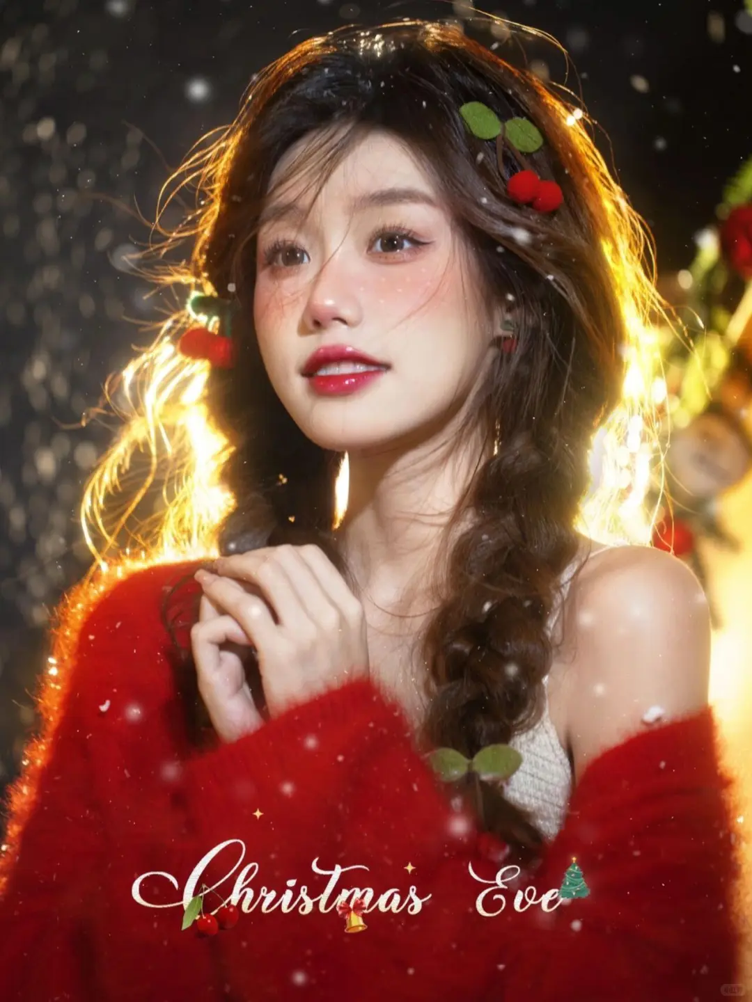 欢迎参加我的圣诞晚会🎄🍎昆明圣诞写真