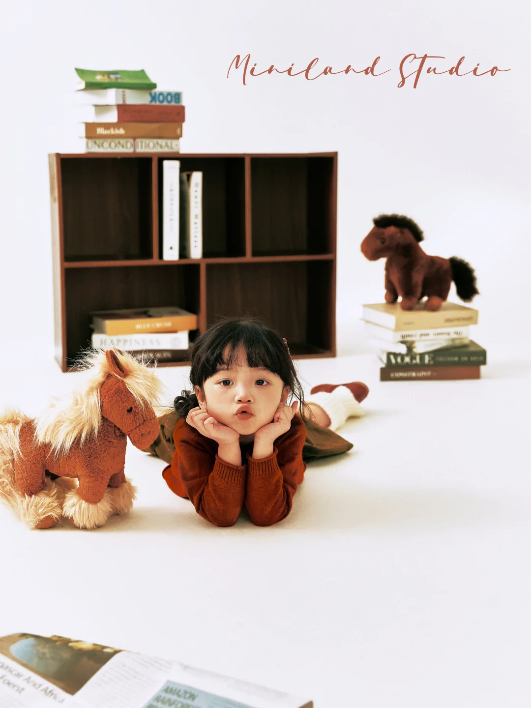 好喜欢女鹅的韩杂感马年写真‼️复古又高级～