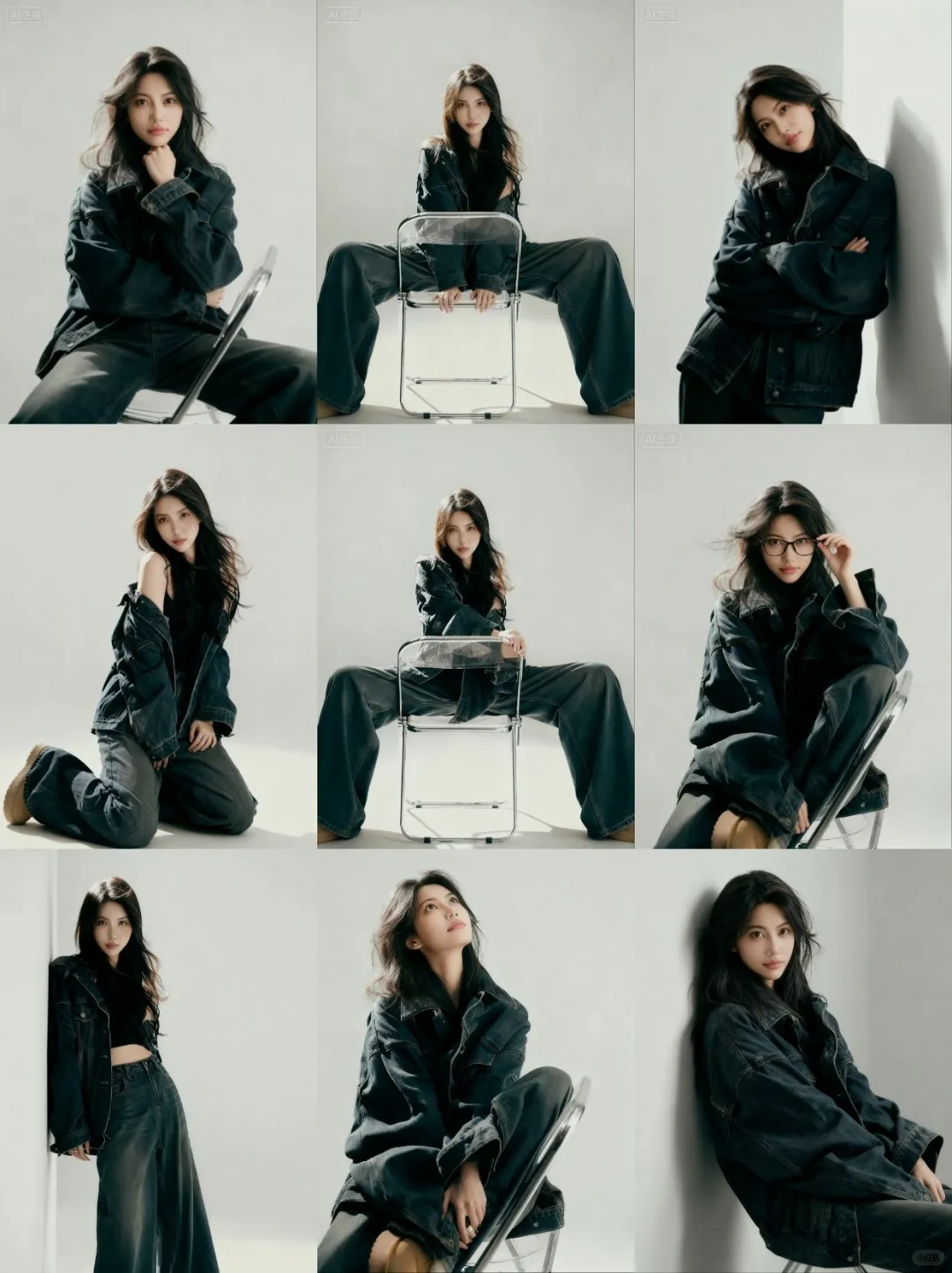 牛仔写真｜酷飒到骨子里的极简高级🖤附技