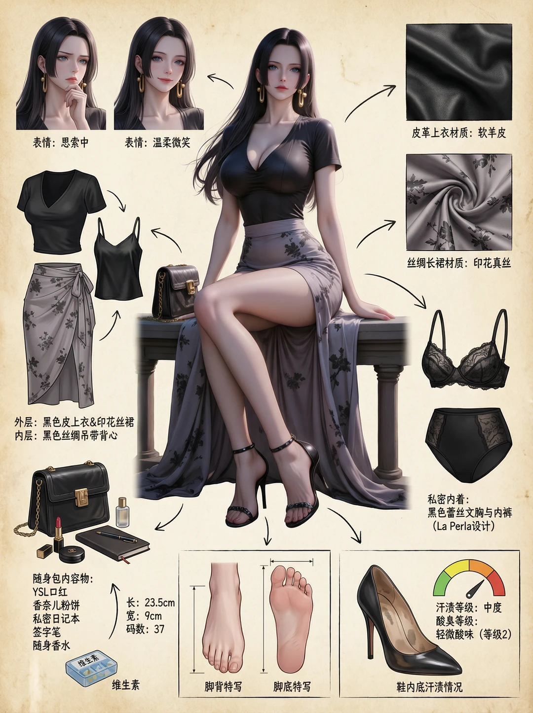 AI创作DIY海贼王女帝篇：ootd（3）