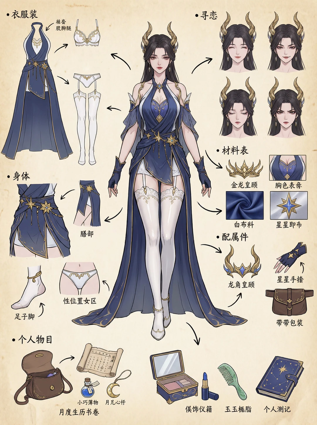 《斗破苍穹》曹颖角色拆解（附提示词）