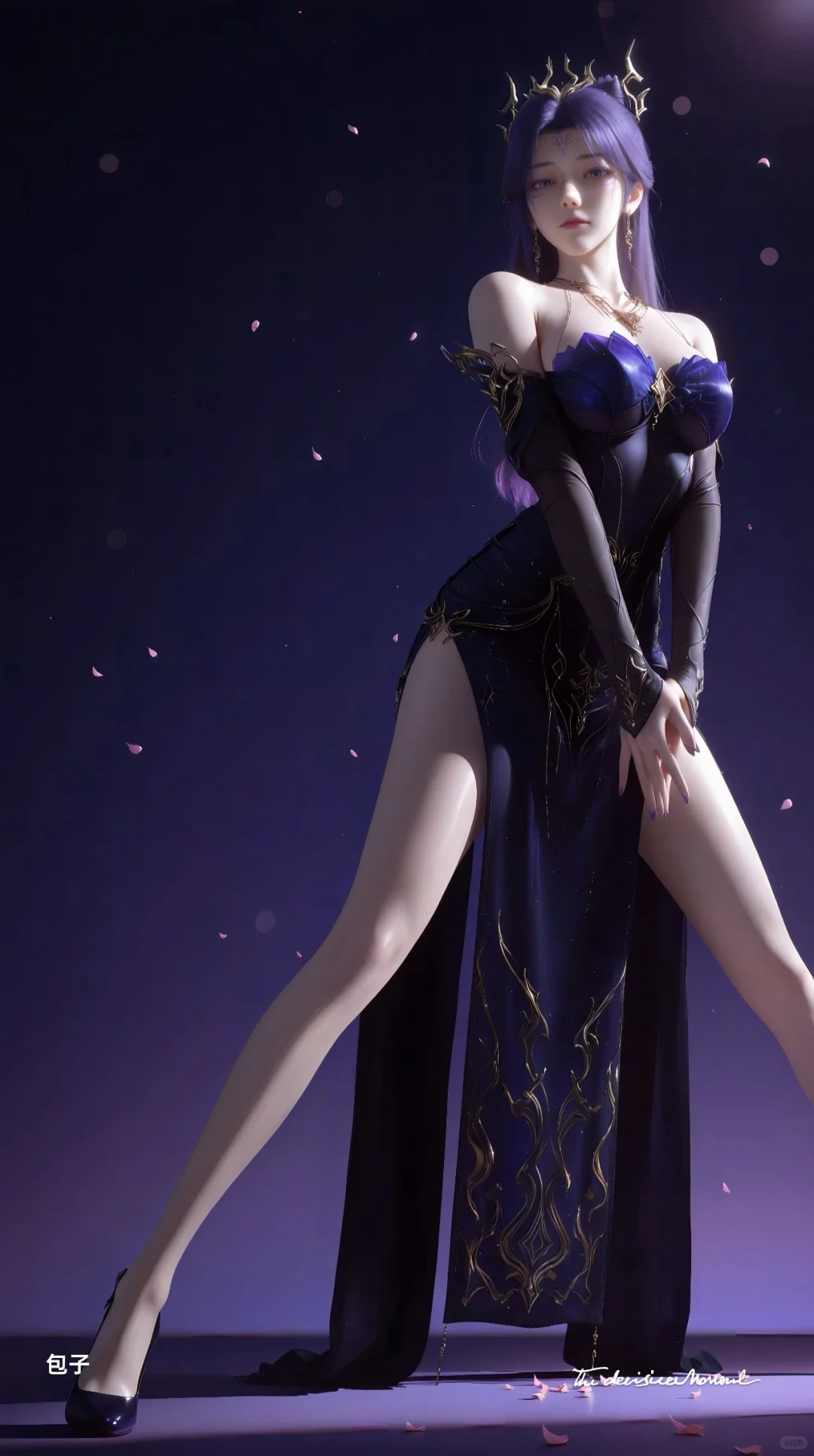 国漫女神＃梦可儿＃黑化